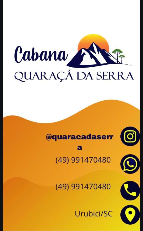 Cabana Quaraçá da Serra Urubici Exterior foto