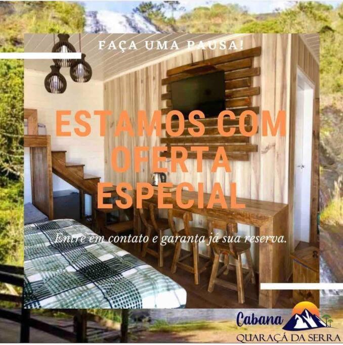 Cabana Quaraçá da Serra Urubici Exterior foto